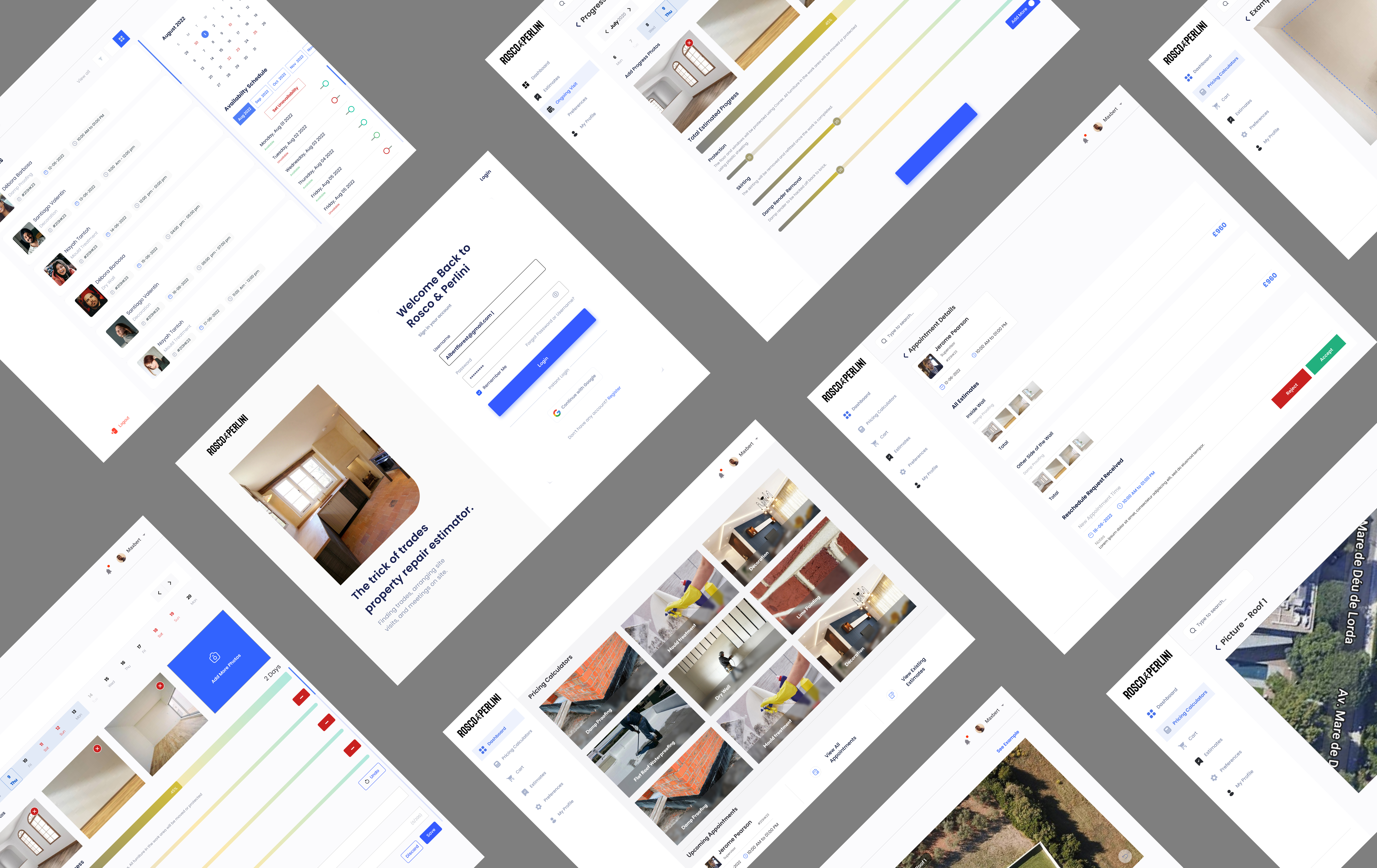 Rosco & Perlini project mockup